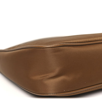 Prada Re-Nylon Saffiano Mini Re-Edition 2005 Bag Brandy 8 of 9