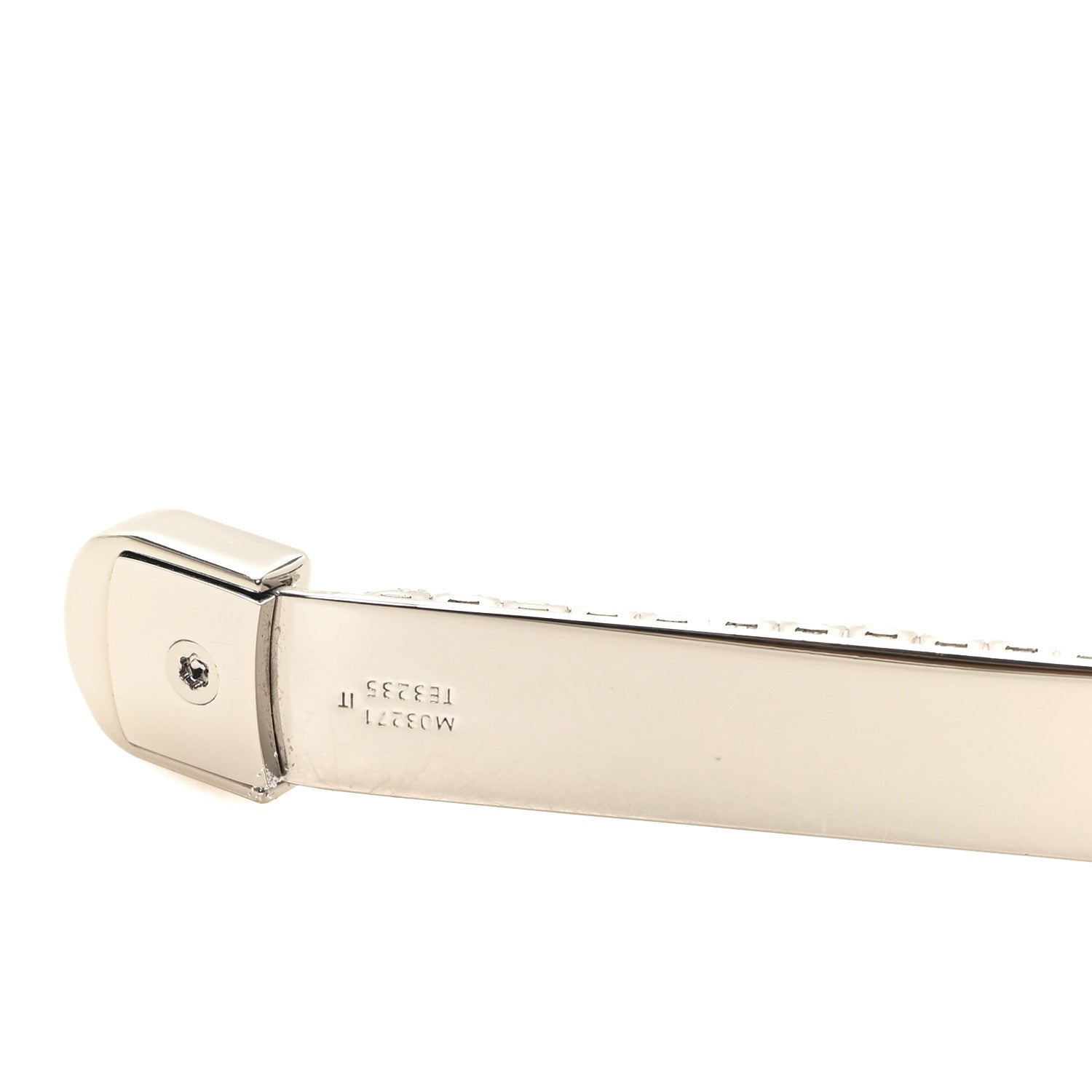 Louis Vuitton Strass Monogram LV Icon Headband Silver 1843363