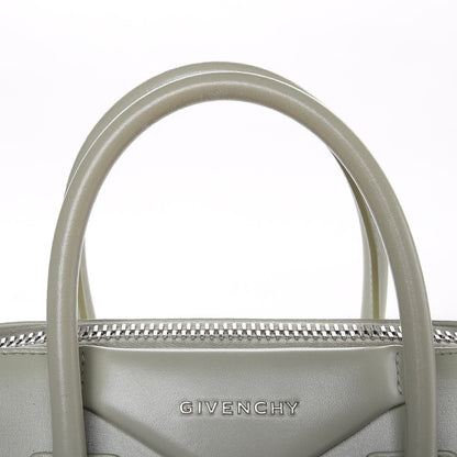 Givenchy Shiny Lord Calfskin Small Antigona Aqua Green 11 of 14