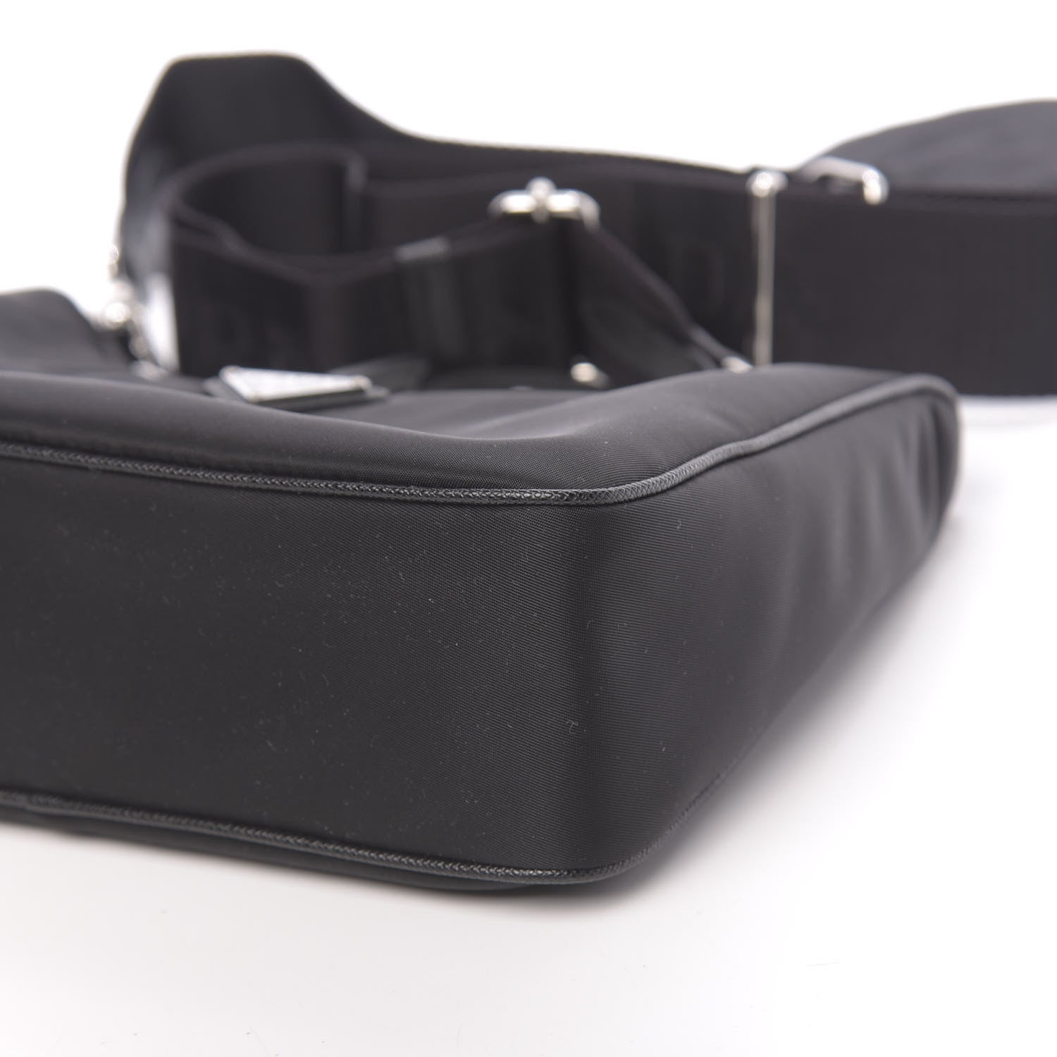 Prada Nylon Re-Edition 2005 Shoulder Bag Black 10 of 11