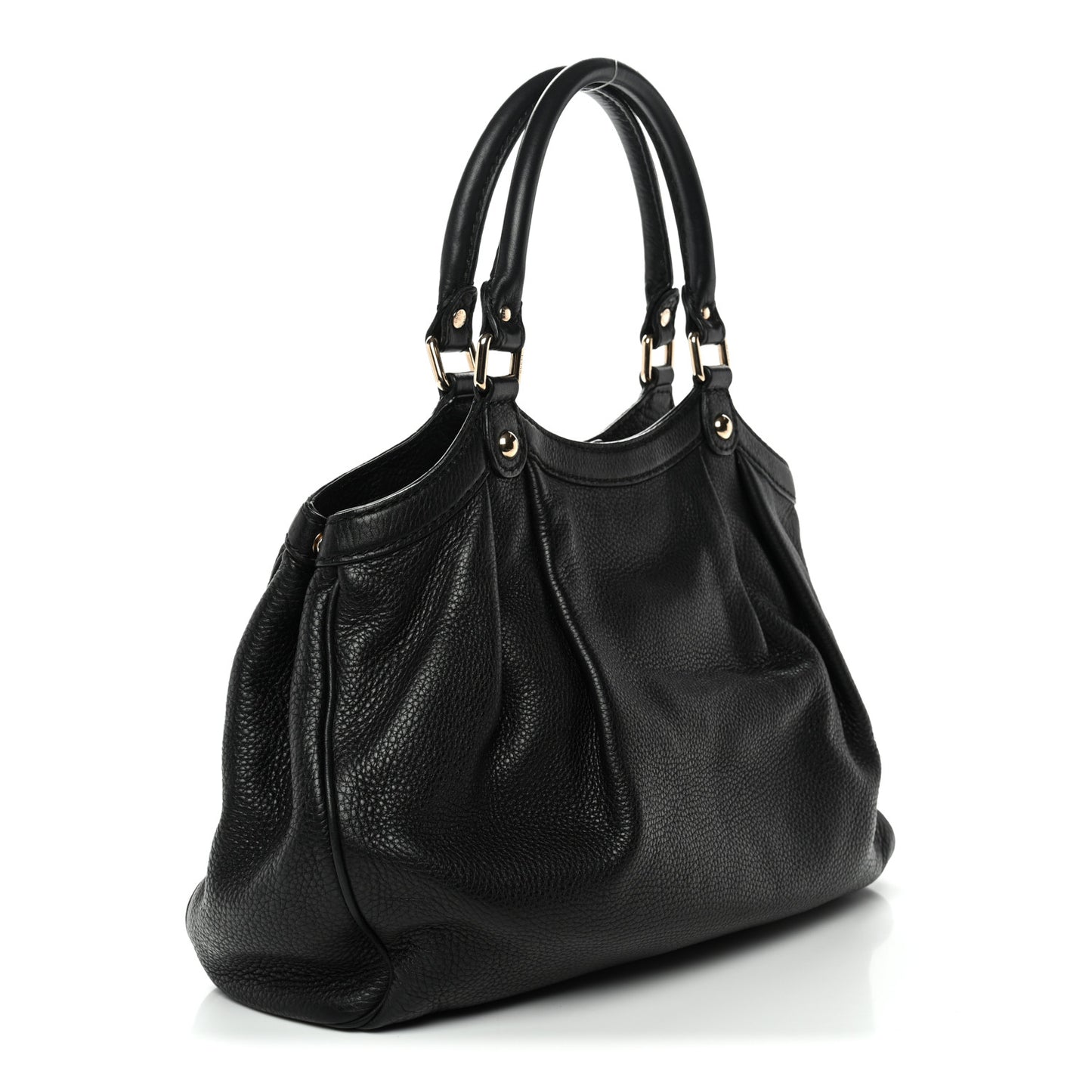 Calfskin Medium Sukey Tote  Black