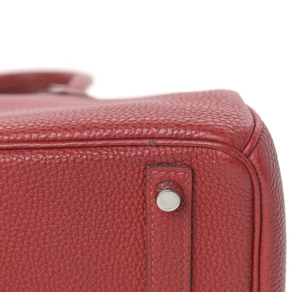 Hermes Togo Birkin 30 Rouge Garance 12 of 14
