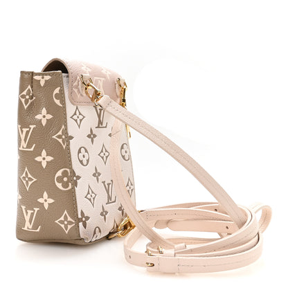 Louis Vuitton Empreinte Monogram Spring In The City Tiny Backpack Kaki Beige Cream 3 of 10