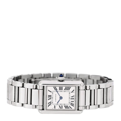 Cartier Stainless Steel 22mm Tank Must Quartz Watch 2 of 5
