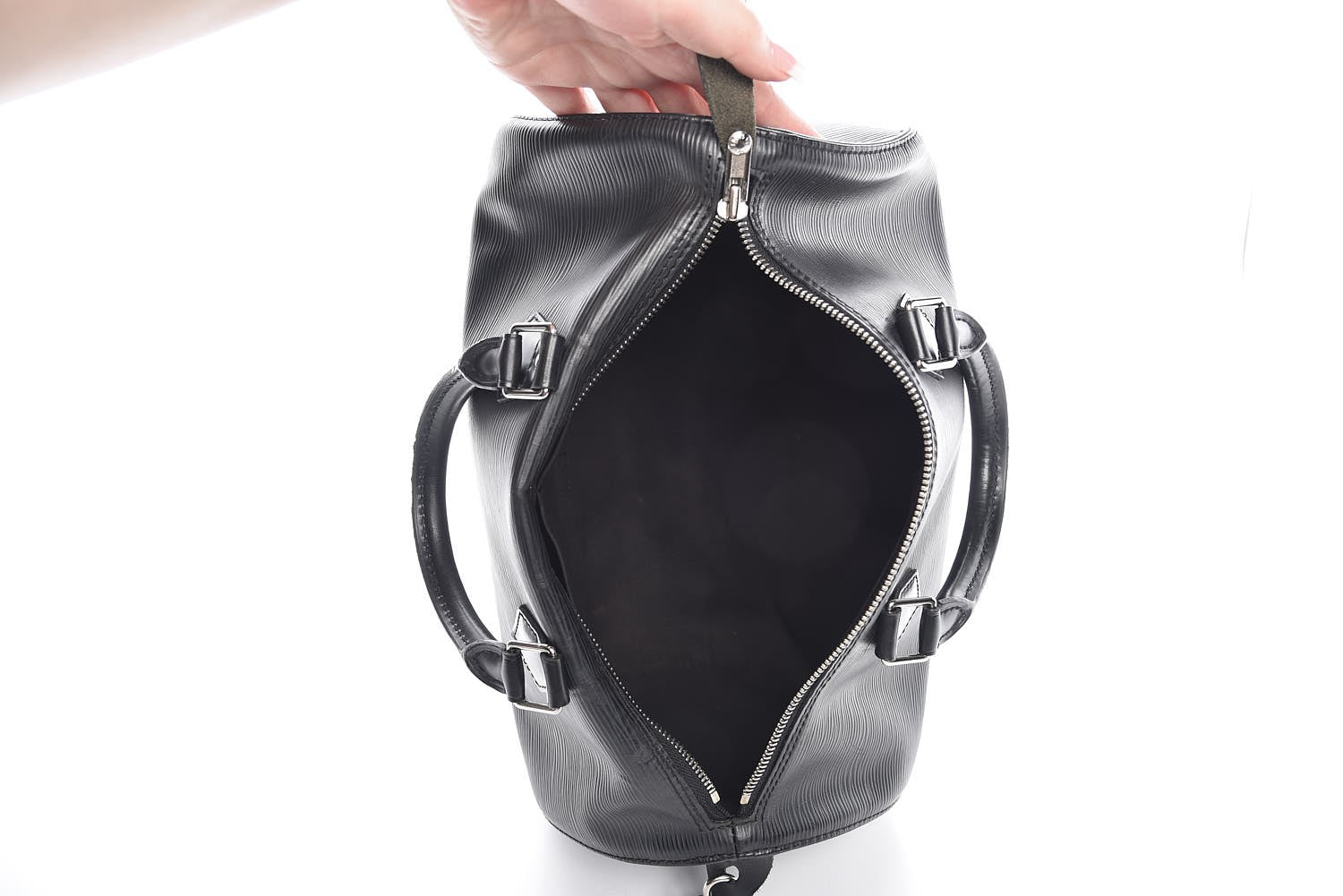 Louis Vuitton Epi Speedy 30 Black 15 of 20