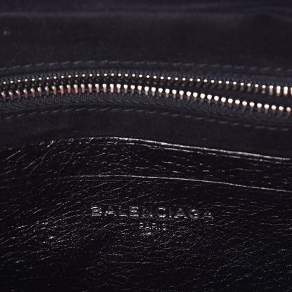 Balenciaga Agneau Classic Hardware XS Reporter Crossbody Black 5 of 7