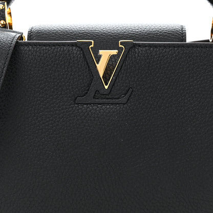 Louis Vuitton Taurillon Capucines BB Black 7 of 11