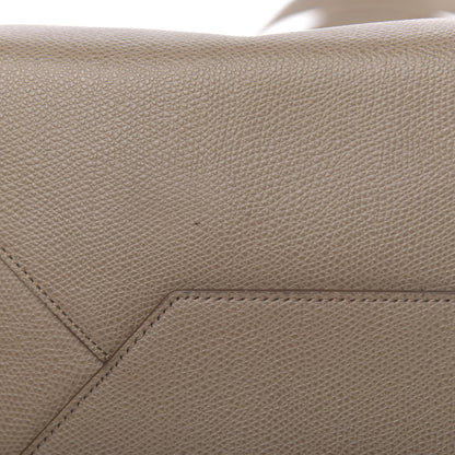 Celine Grained Calfskin Medium Horizontal Cabas Phantom Taupe 15 of 15