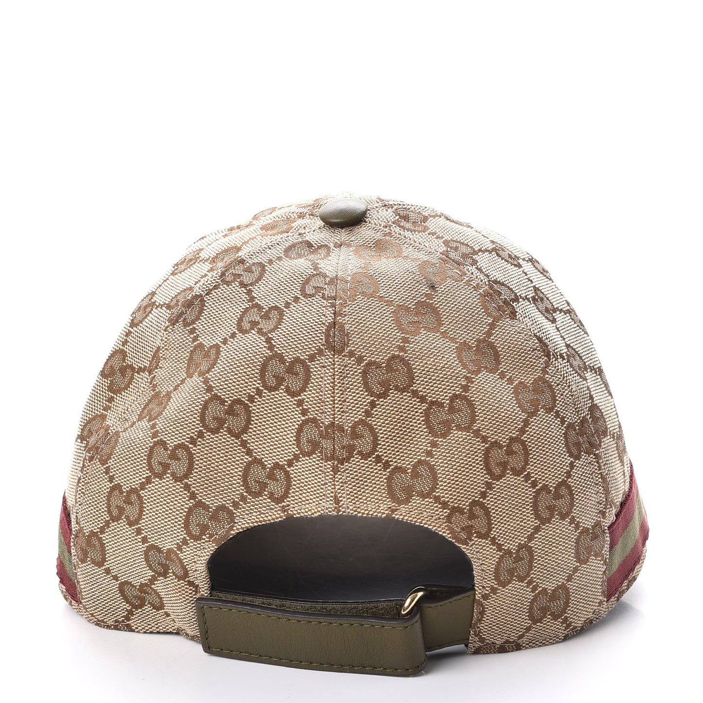 Monogram Web Baseball Hat M Beige
