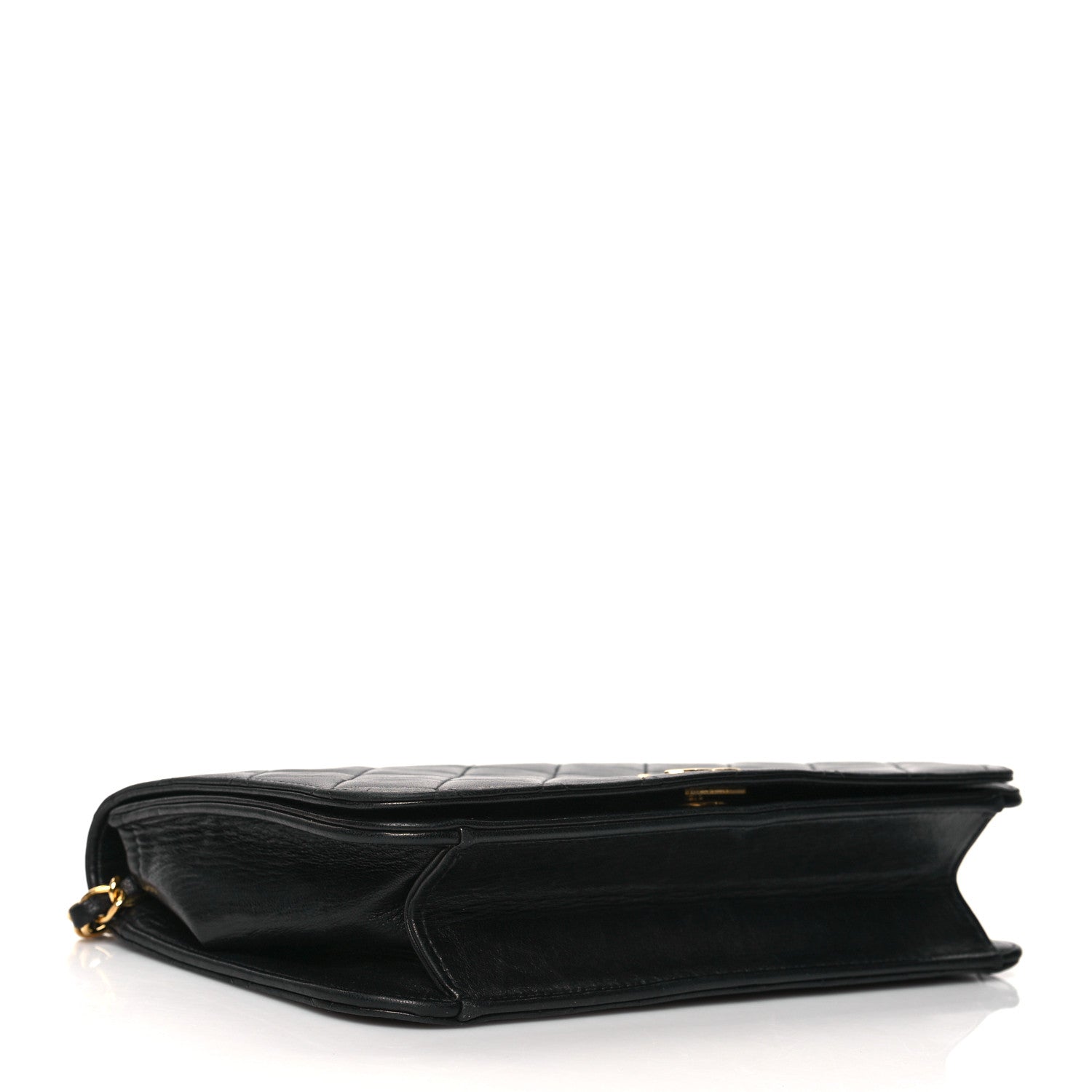Chanel Lambskin Quilted Small Single Flap Black 3 of 9