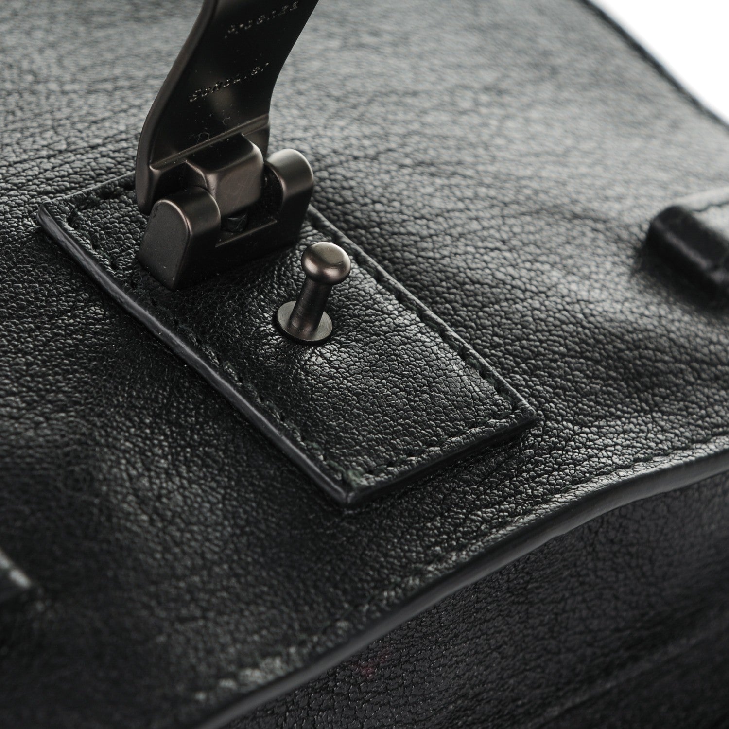 Proenza Schouler Lambskin Tiny PS1 Satchel Black 10 of 11