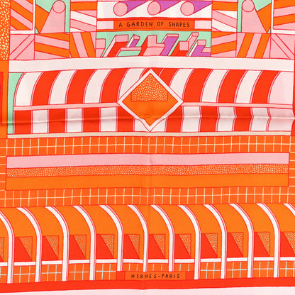 Hermes Silk A Garden of Shapes Scarf 90 2 of 3