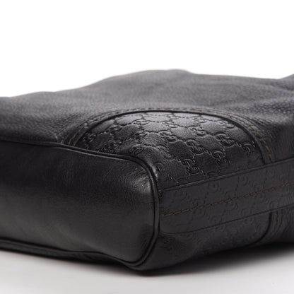 Gucci Calfskin Guccissima Trim Large Signoria Hobo Black 7 of 9