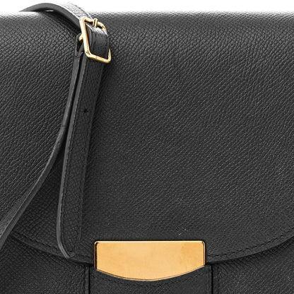 Celine Grained Calfskin Small Trotteur Black 10 of 20
