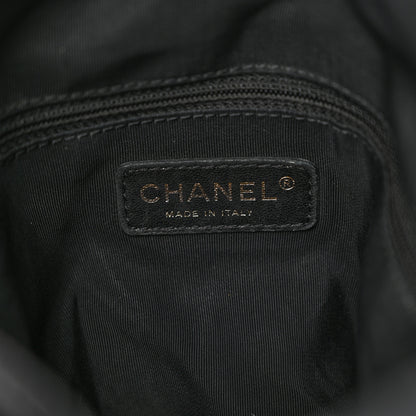 Chanel Calfskin Quilted Large Chain Me Hobo Black 6 of 14