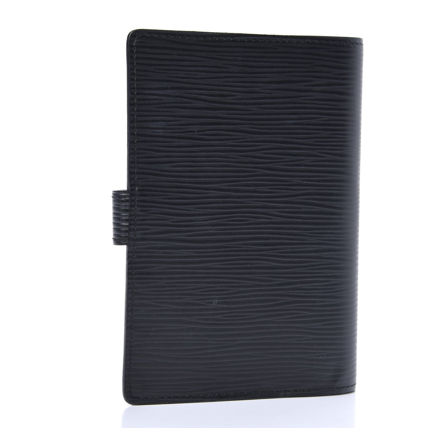 Louis Vuitton Epi Small Ring Agenda Cover Black 3 of 6