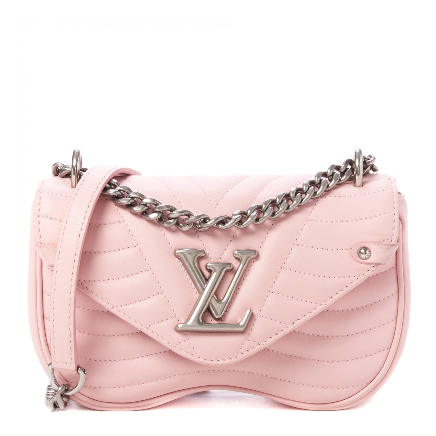 Louis Vuitton Calfskin New Wave Chain PM Smoothie Pink 1 of 9