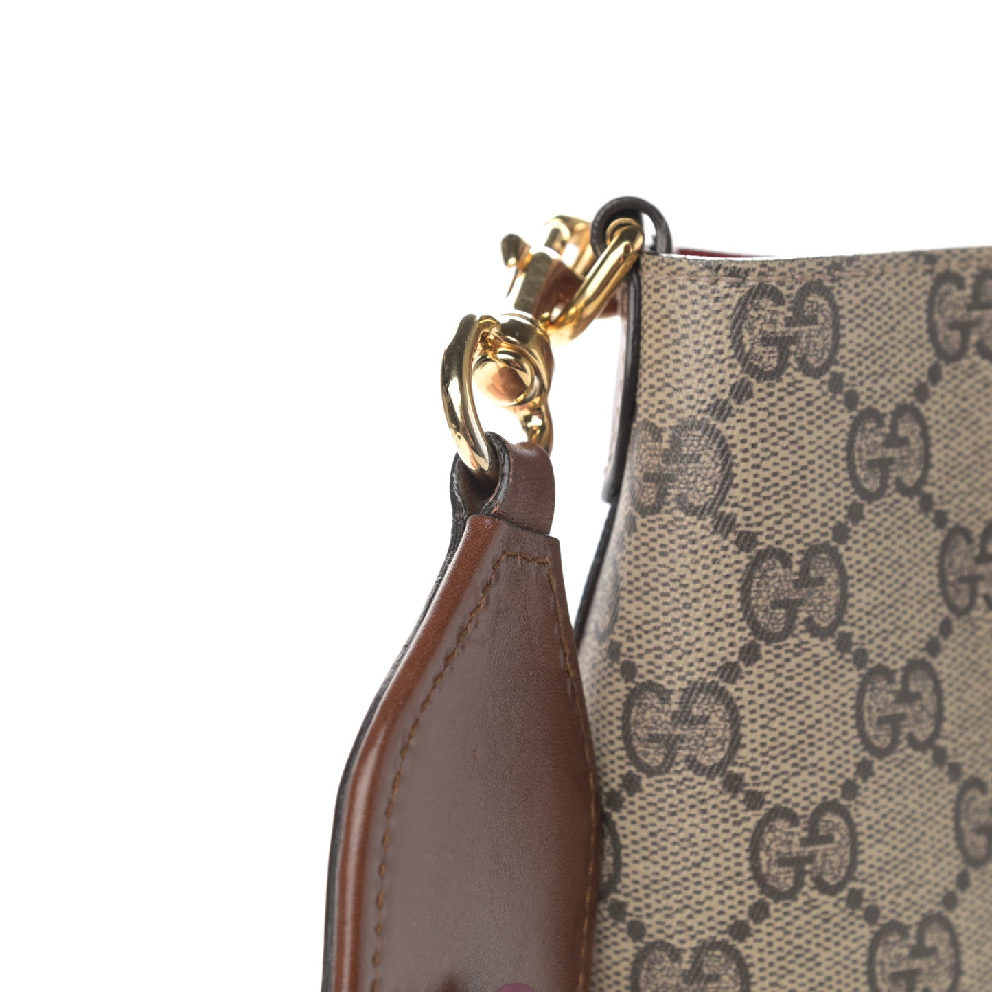 GG Supreme Monogram Reversible Tote Beige Tuscany