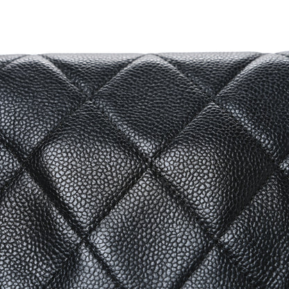 Chanel Caviar Quilted Coco Casual Flap Black 8 of 11