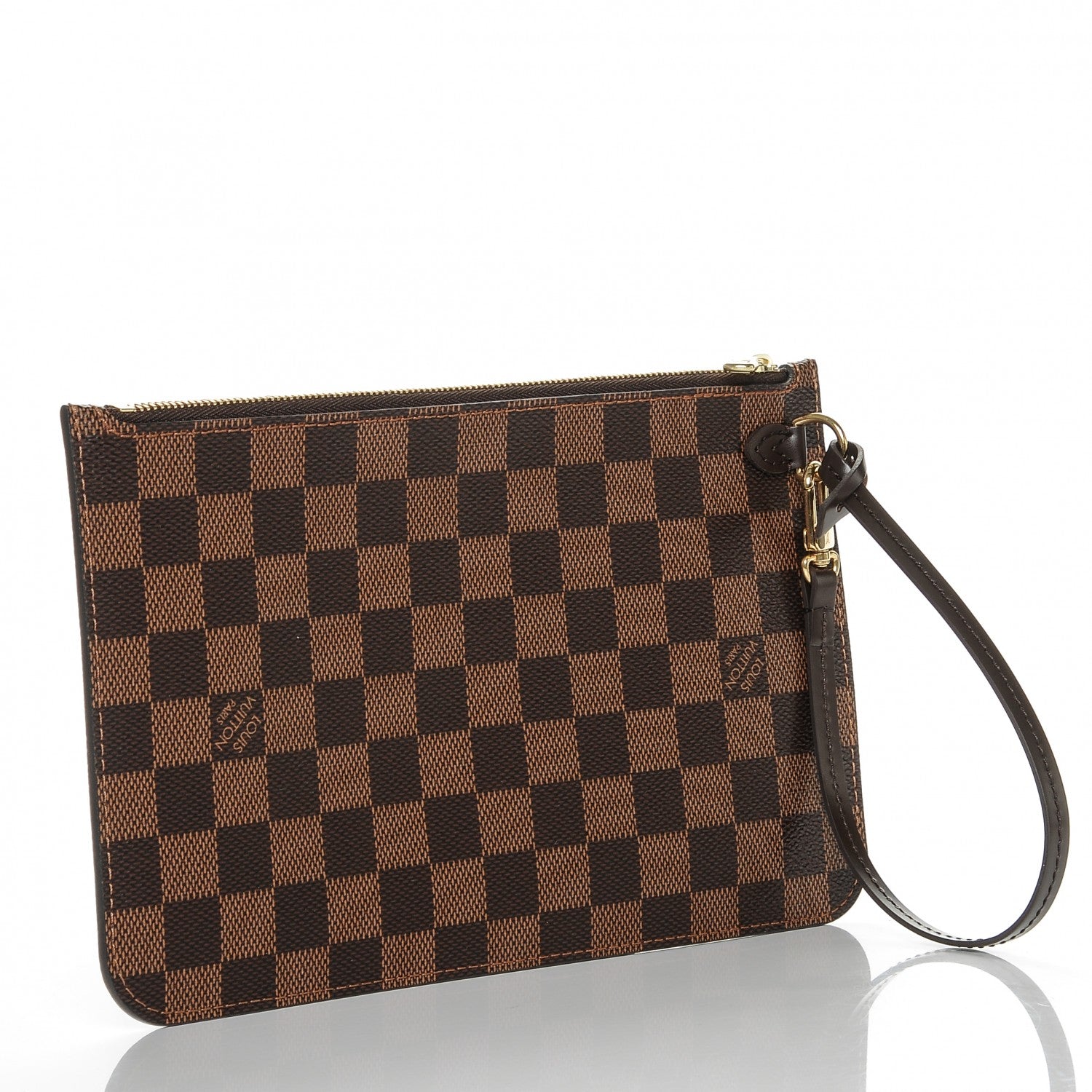Louis Vuitton Damier Ebene Neverfull MM GM Pochette 3 of 6
