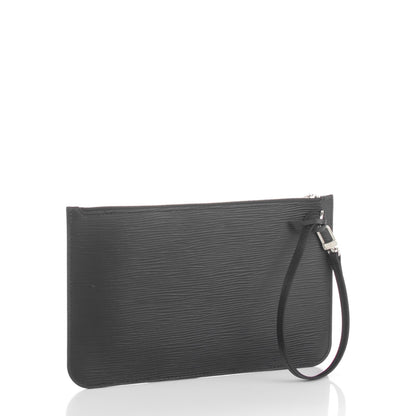 Louis Vuitton Epi Neverfull Pochette MM GM Black 3 of 7