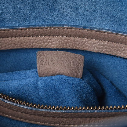 Celine Baby Grained Calfskin Medium Phantom Luggage Taupe 8 of 25