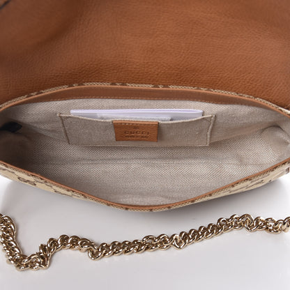 Gucci Monogram Marrakech Evening Bag Brown 5 of 9