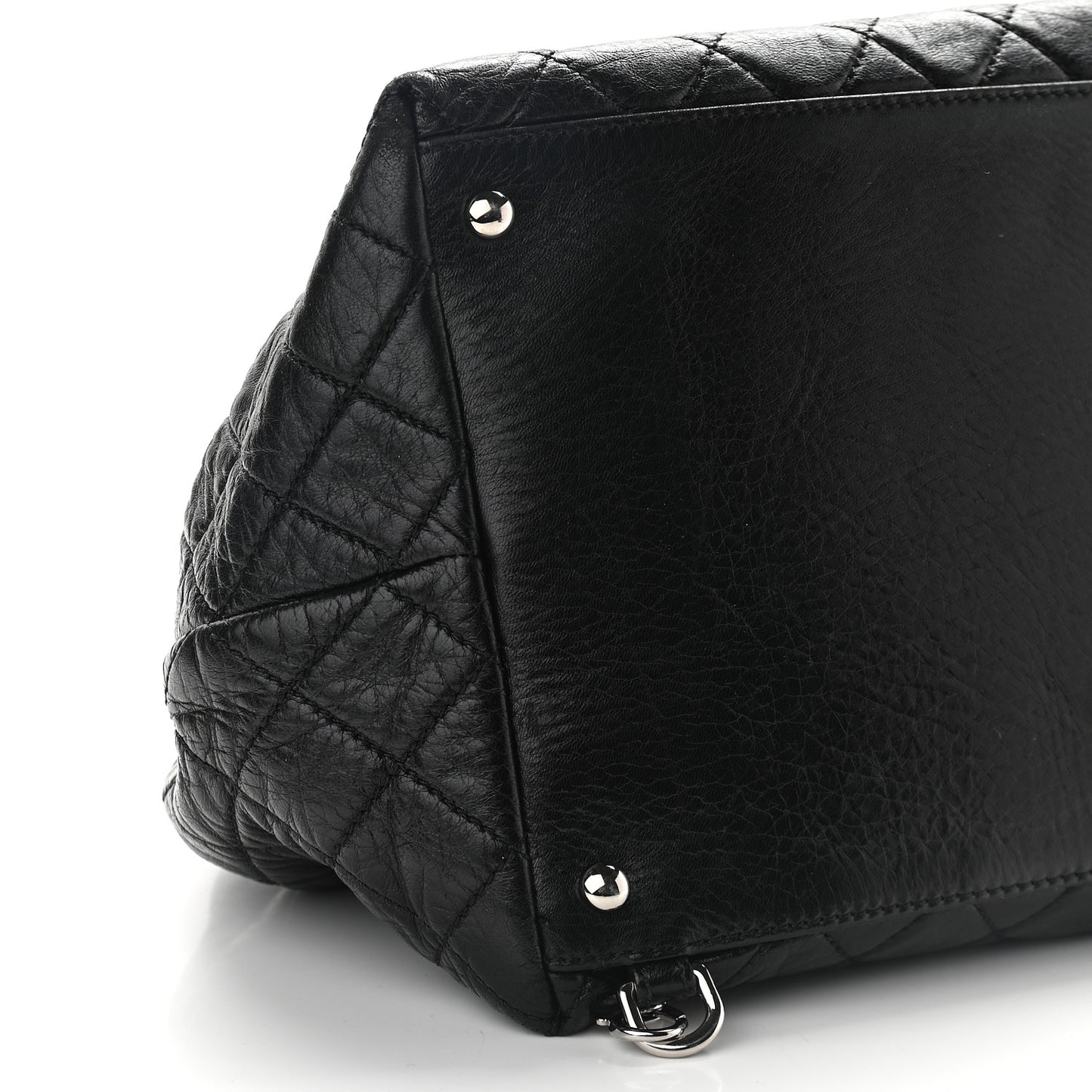 Quilted Beijing Backpack Black