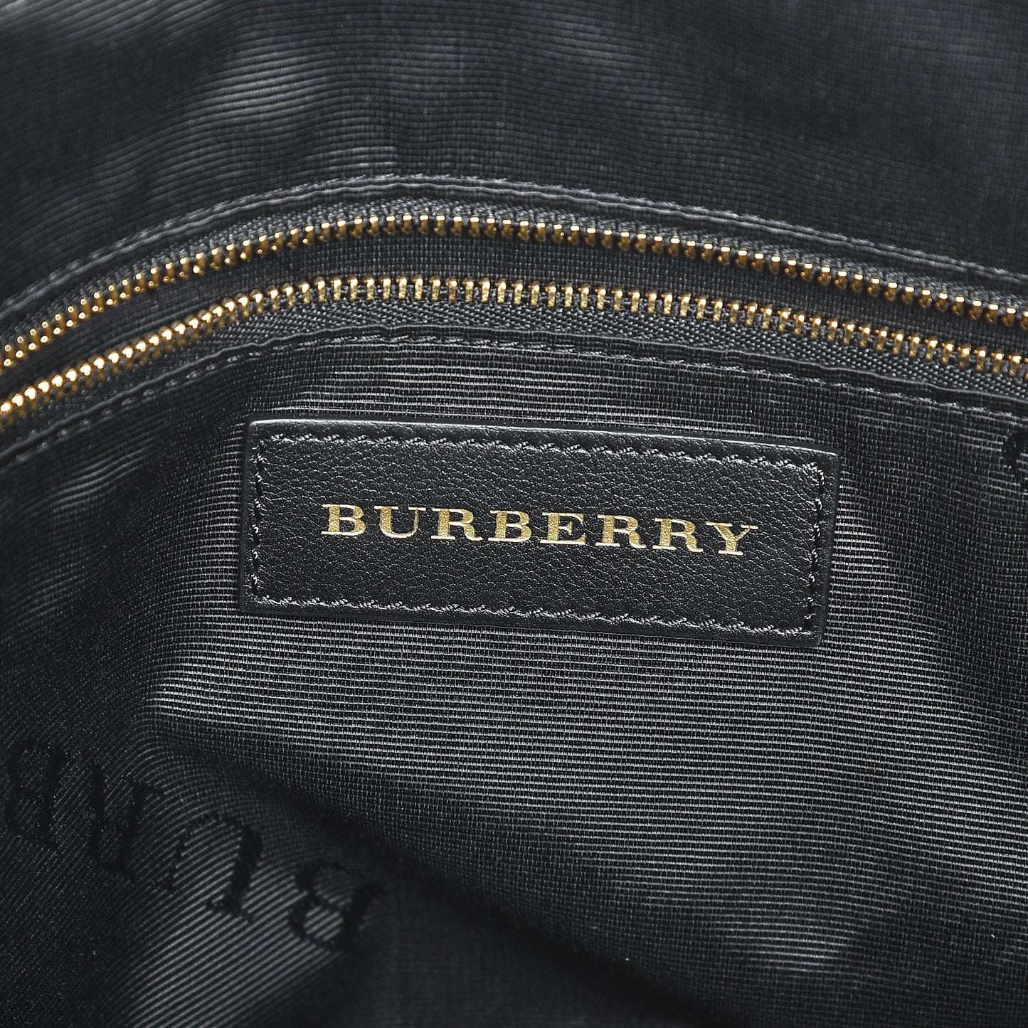 Signature Grain Calfskin Medium Welburn Tote Black