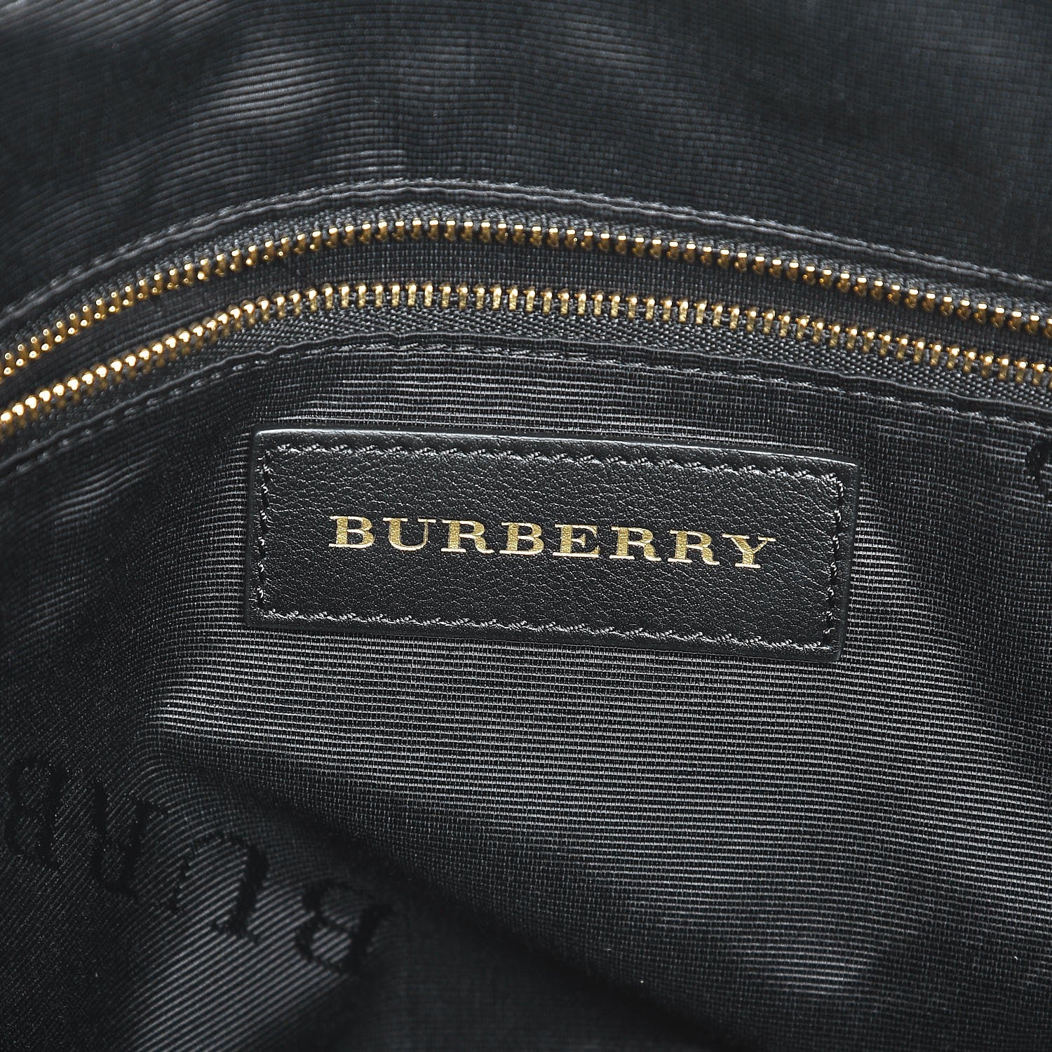 Burberry Signature Grain Calfskin Medium Welburn Tote Black 6 of 7