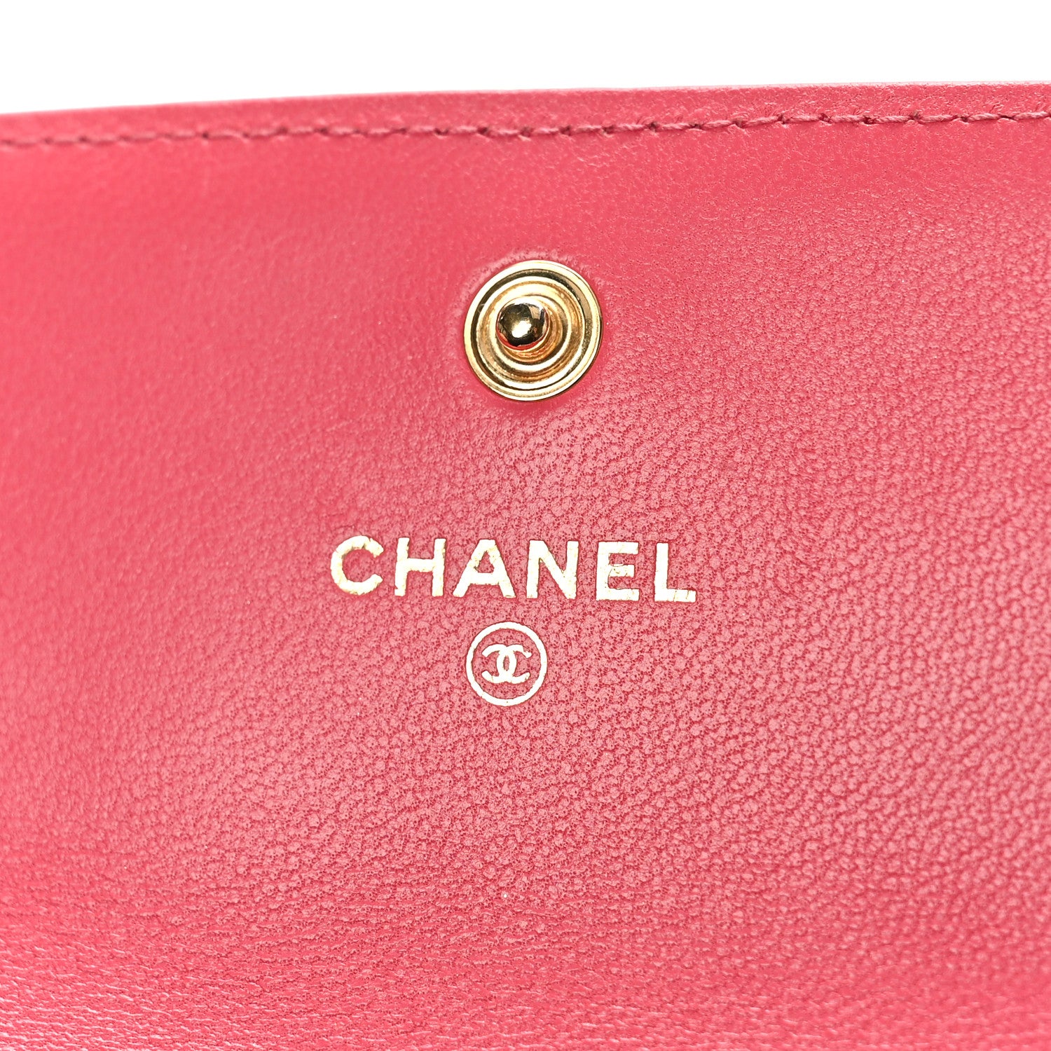 Chanel Lambskin Quilted Large Boy Gusset Flap Wallet Pink 7 of 12