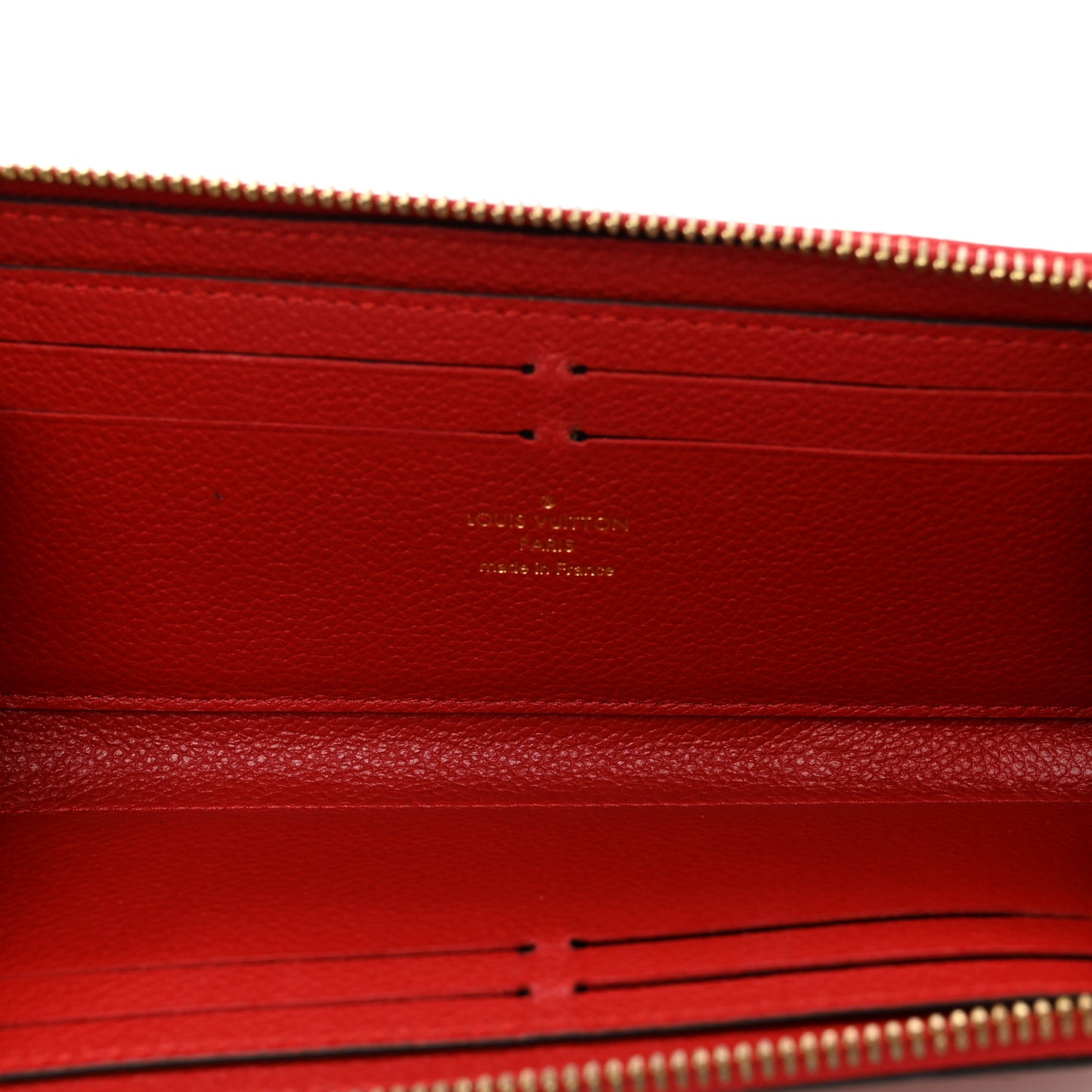 LOUIS VUITTON Empreinte Clemence Wallet Cherry