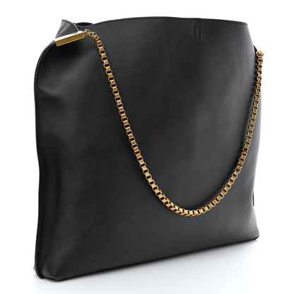 Saint Laurent Calfskin Medium Suzanne Hobo Black 4 of 12