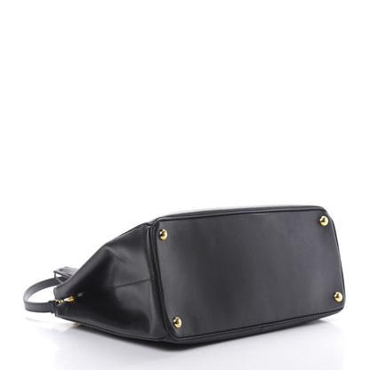 Prada Saffiano Medium Galleria Double Zip Tote Black 4 of 13