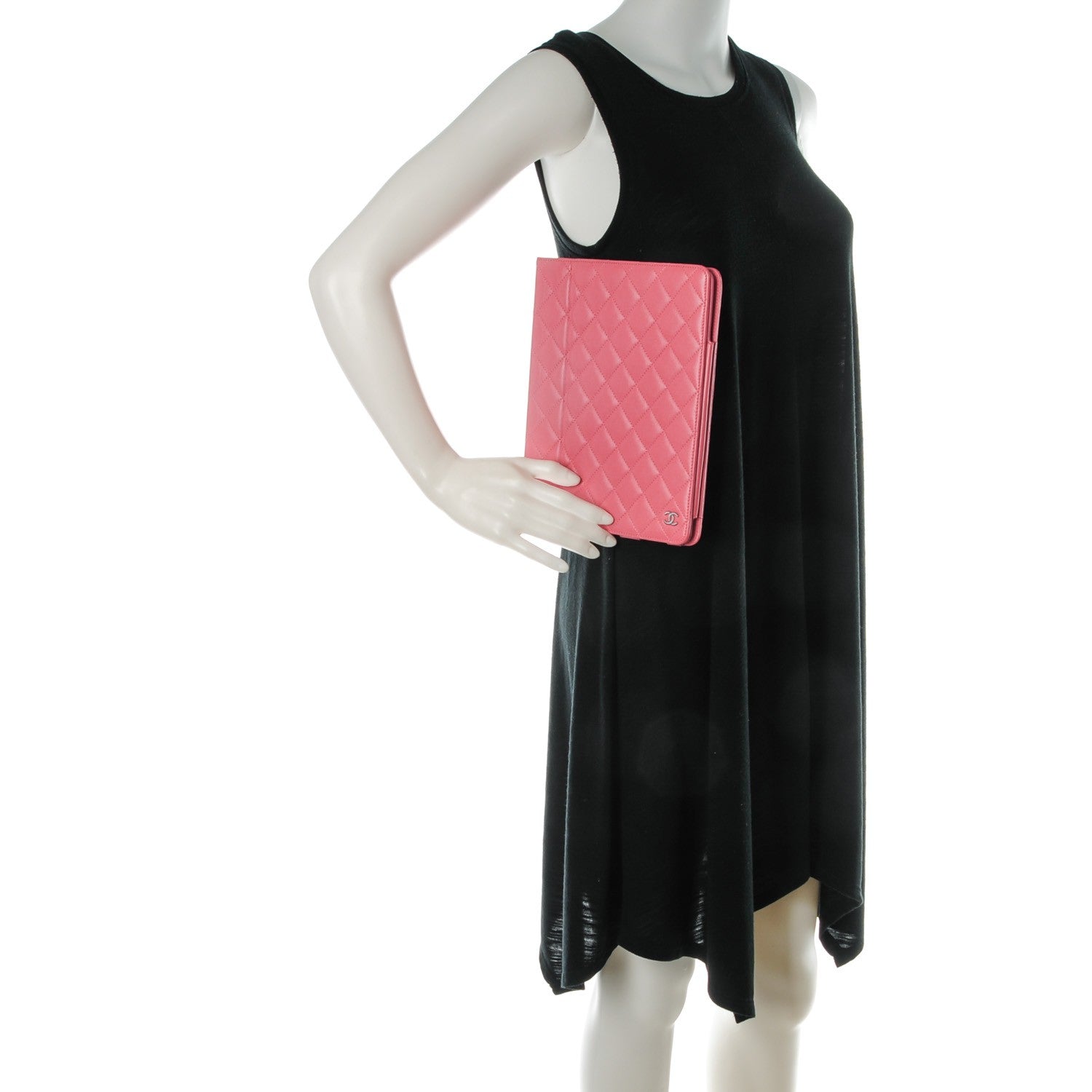 Chanel Lambskin Quilted iPad Case Pink 159579 – FASHIONPHILE