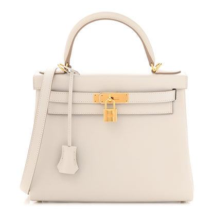 Hermes Evercolor Kelly Retourne 28 Gris Perle 1 of 12