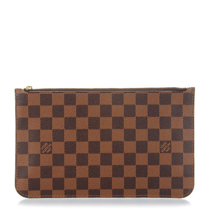 Louis Vuitton Damier Ebene Neverfull MM GM Pochette 1 of 8