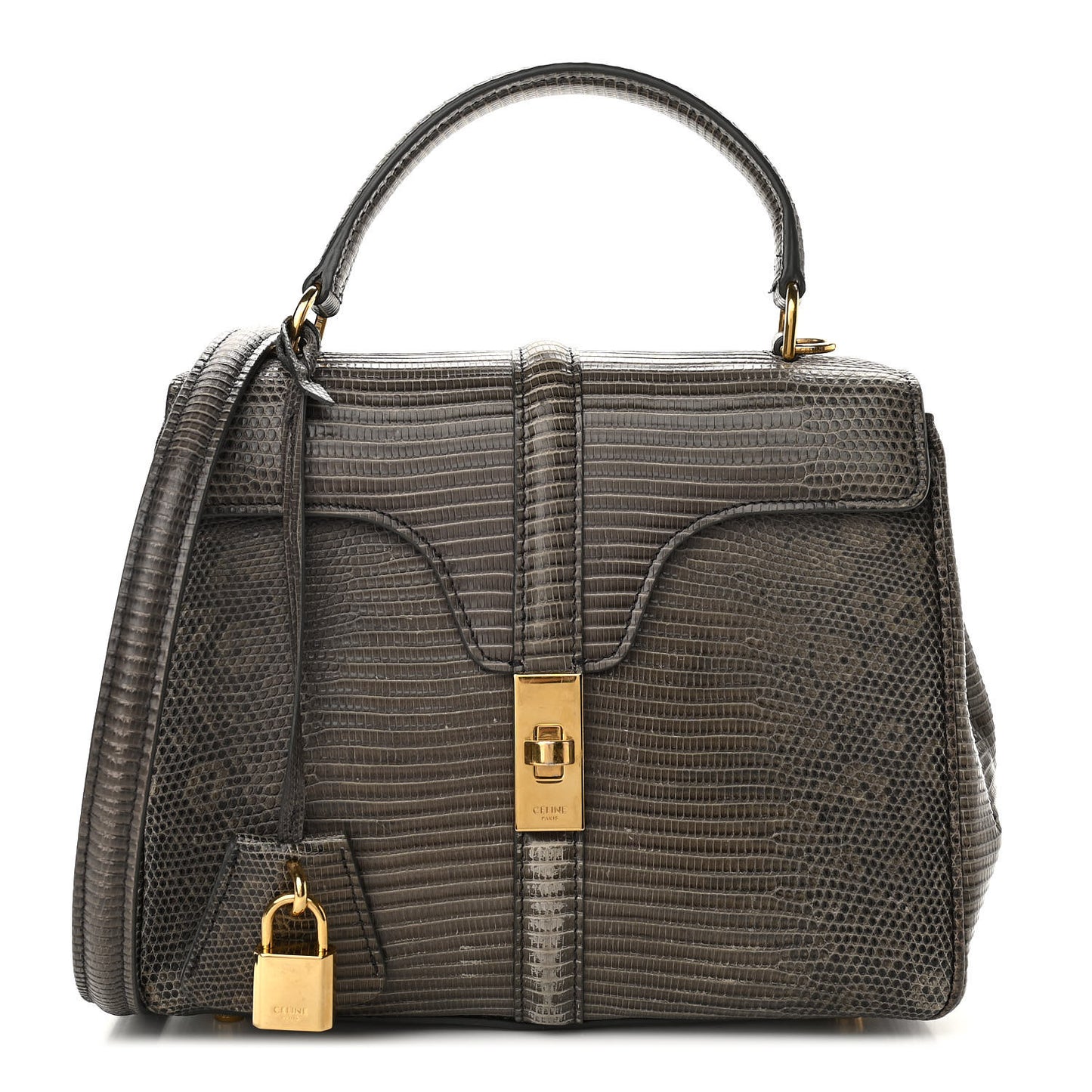 Lizard Small 16 Top Handle Bag