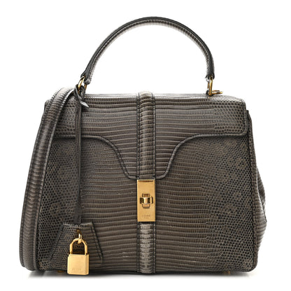 Celine Lizard Small 16 Top Handle Bag 1 of 13