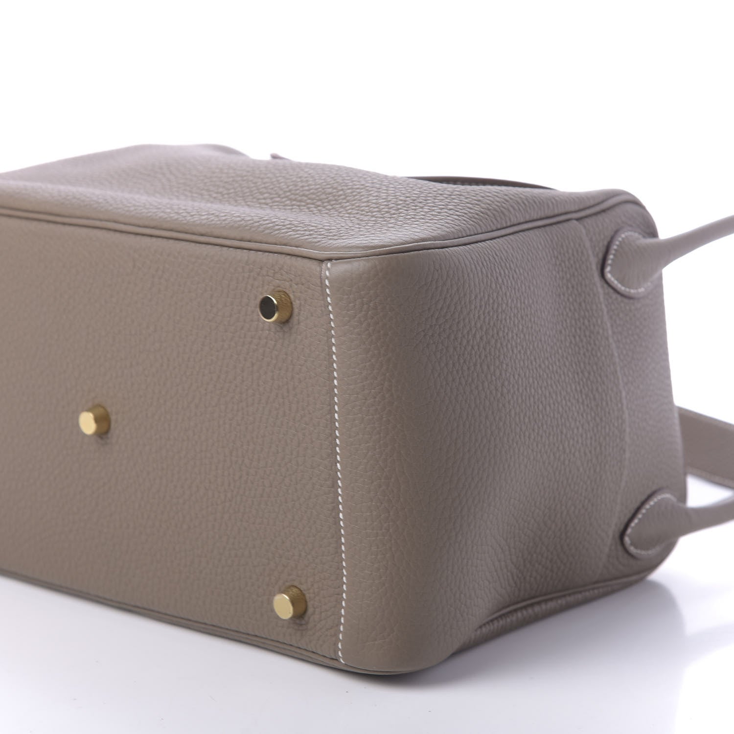Hermes Taurillon Clemence Lindy 30 Etoupe 9 of 10