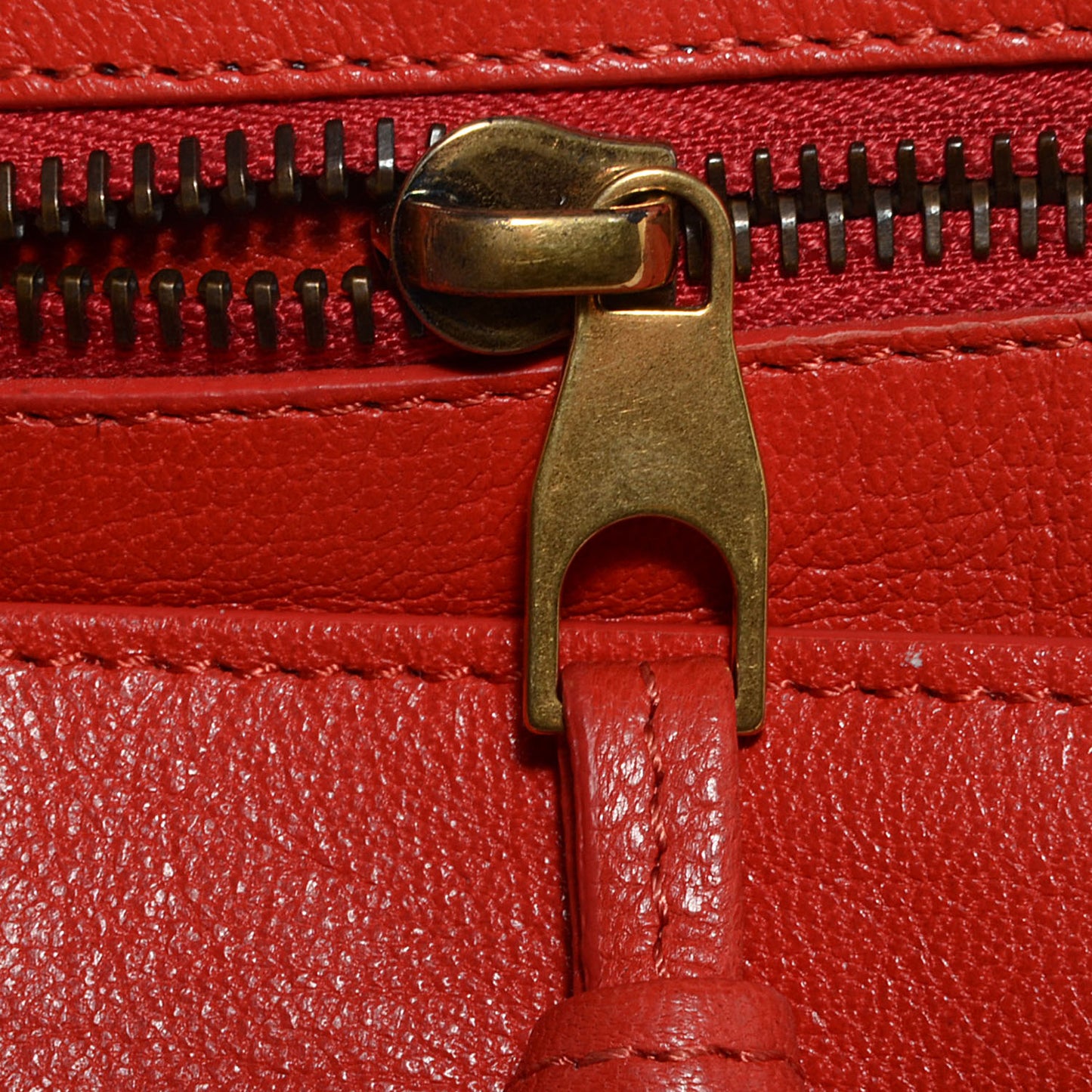 Lambskin PS1 Large Satchel Poppy