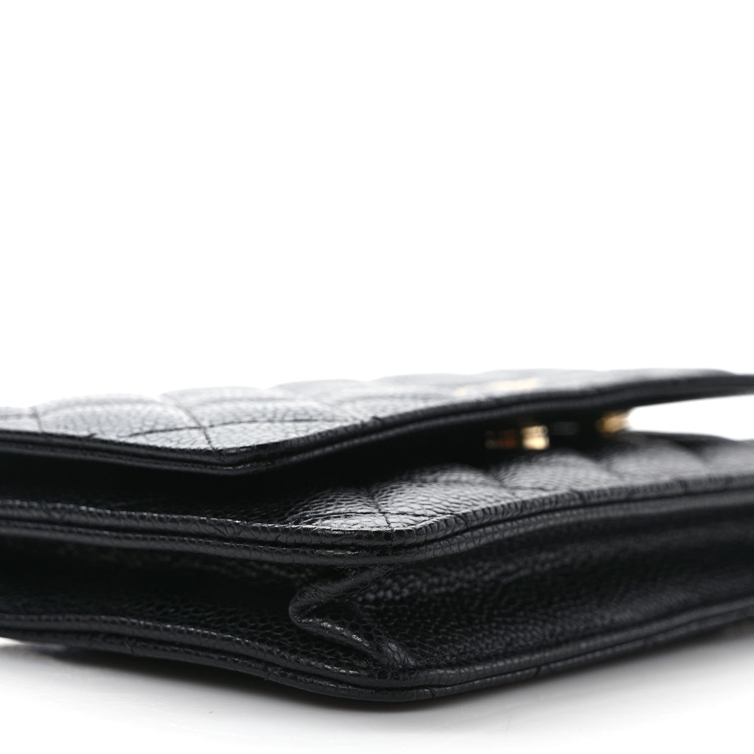 Chanel Caviar Quilted Wallet On Chain WOC Black 8 of 10