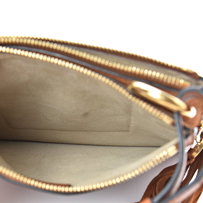 Chloe Calfskin Suede Small Jane Fringe Bag Caramel 5 of 12