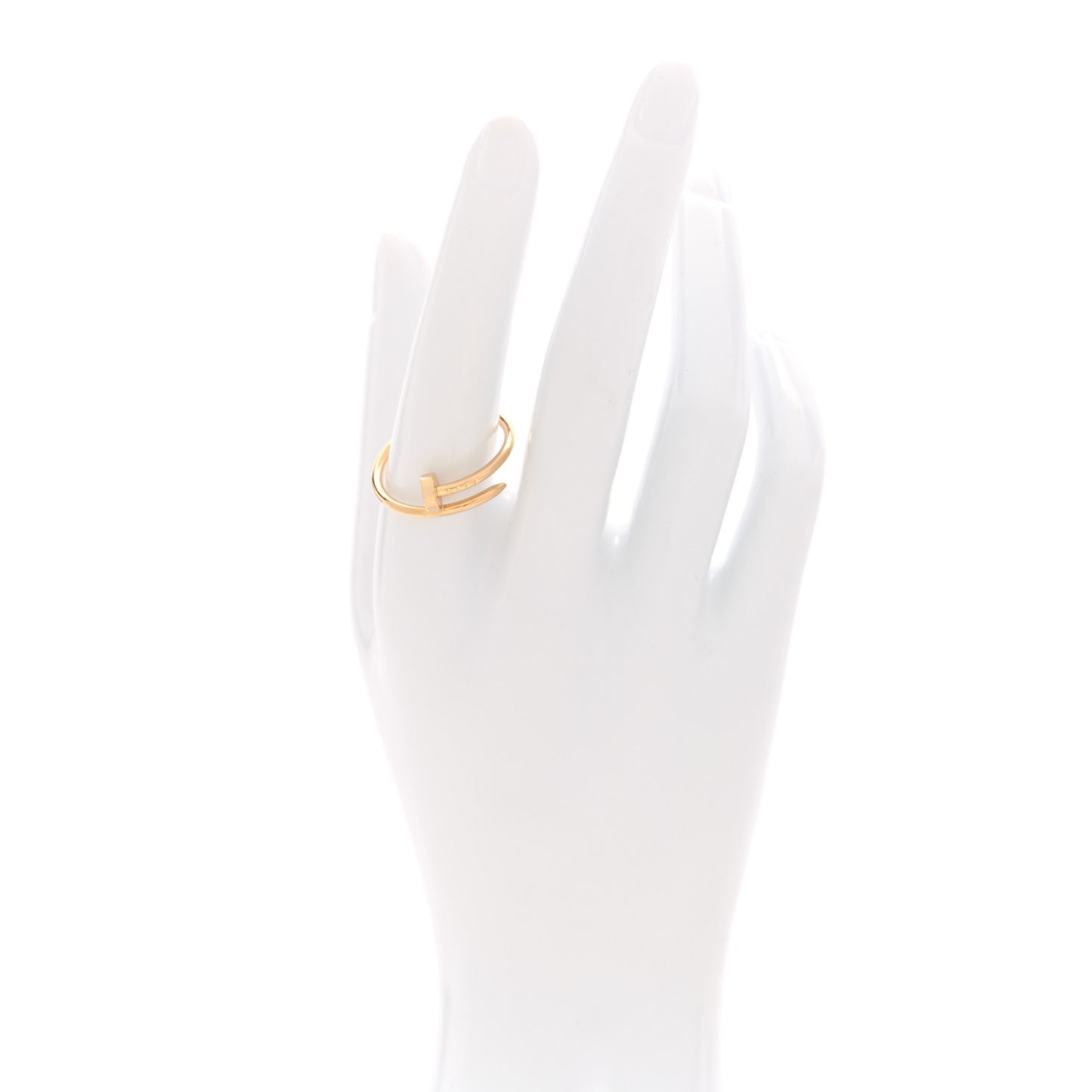 18K Yellow Gold Small Juste Un Clou Ring 61 9.5