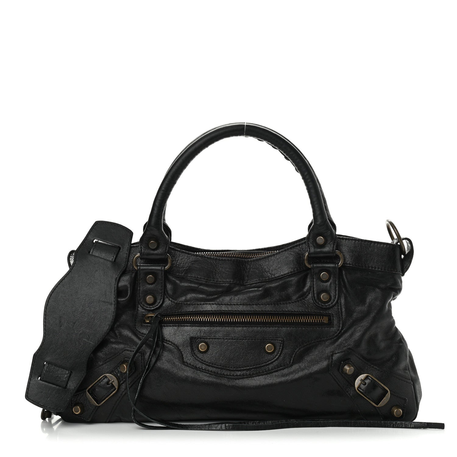 Balenciaga Agneau Classic Hardware First Black 3 of 10