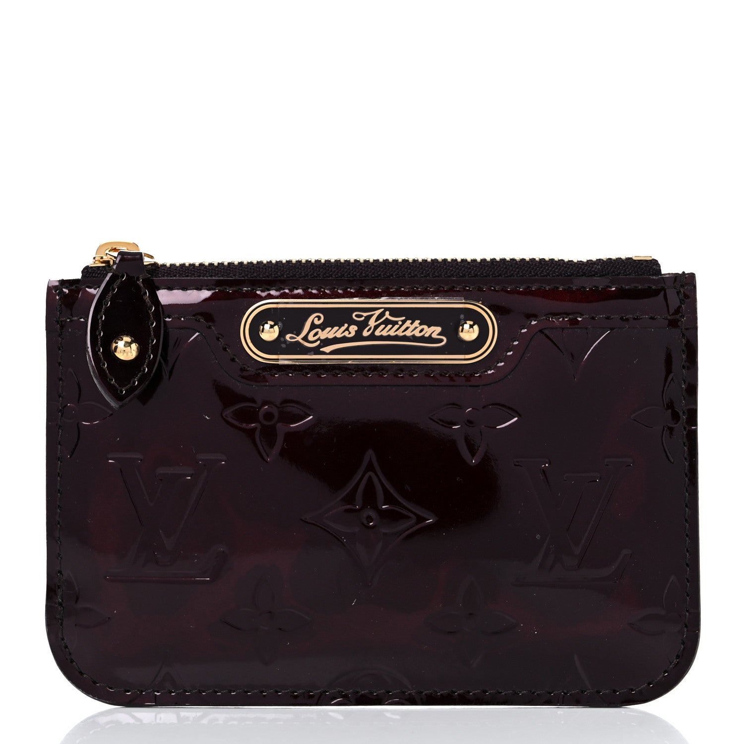 Louis Vuitton Vernis Key Pouch Amarante 4 of 7