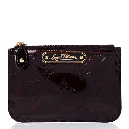 Louis Vuitton Vernis Key Pouch Amarante 4 of 7