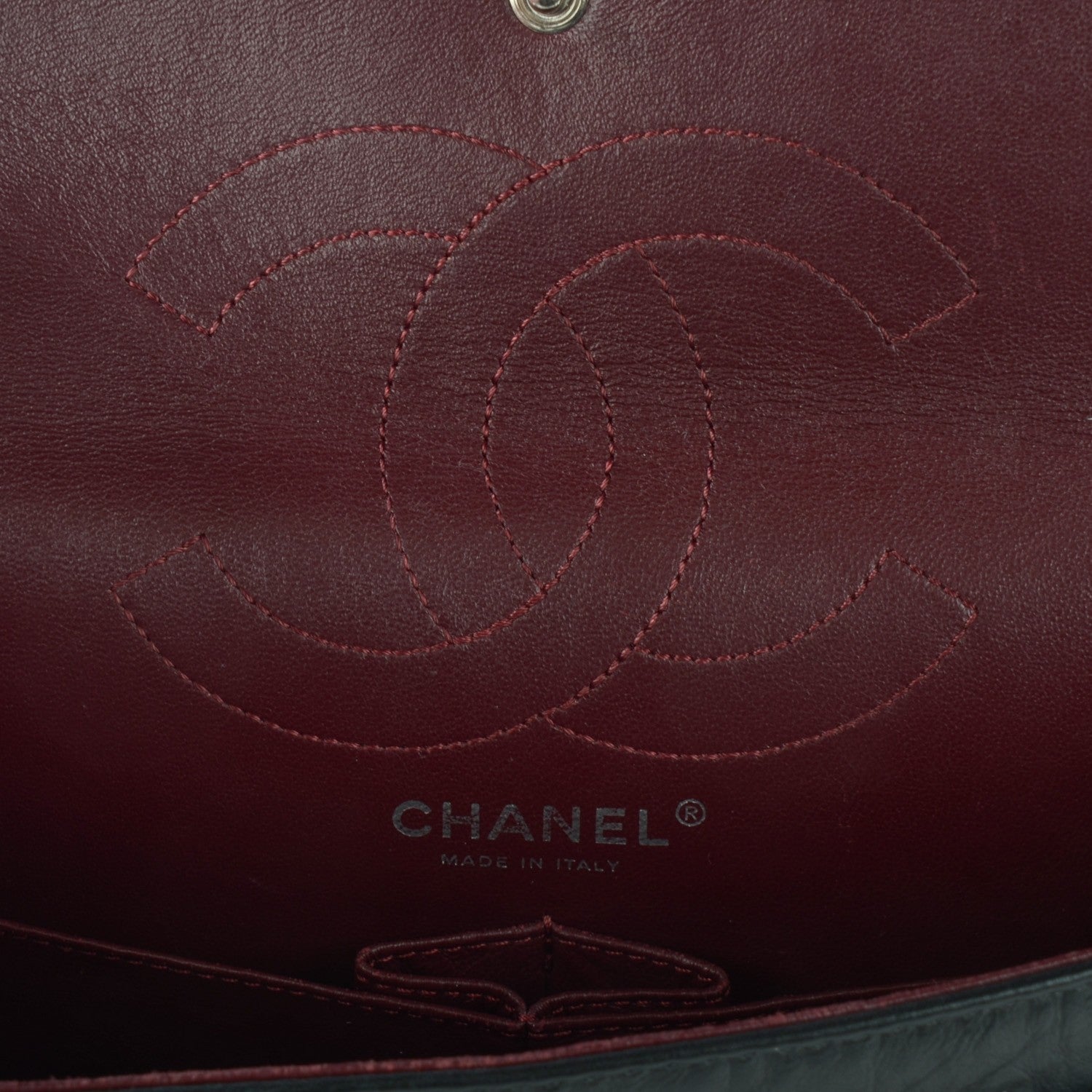 Chanel Aged Calfskin Quilted 2.55 Reissue 225 Flap Black 7 of 11