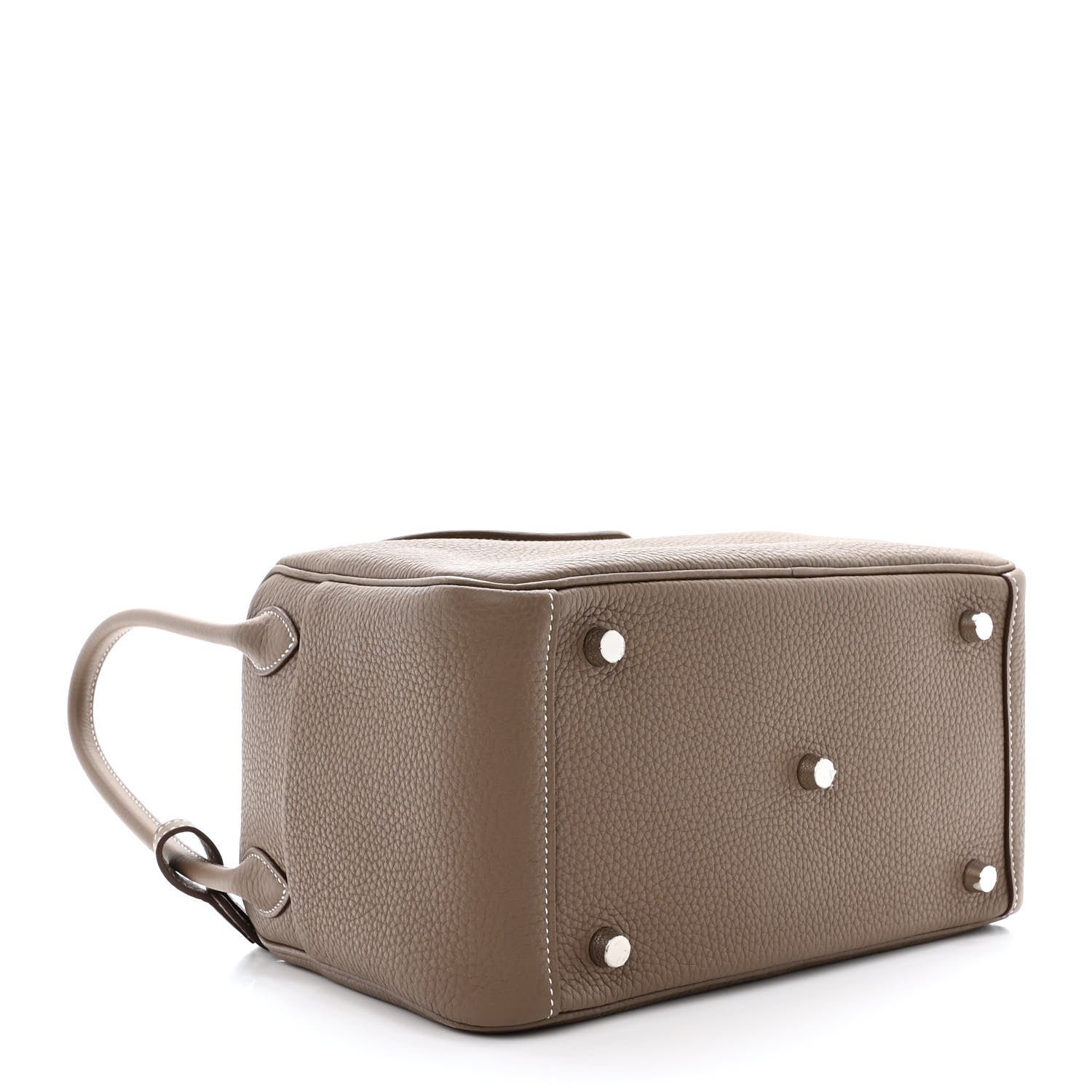 Hermes Taurillon Clemence Lindy 26 Etoupe 4 of 11