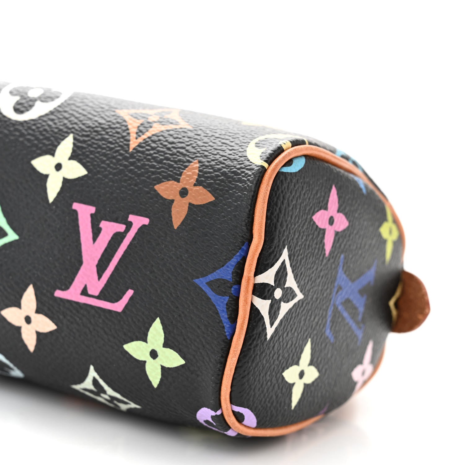 Louis Vuitton Monogram Multicolor Mini Sac HL Speedy Black 9 of 9